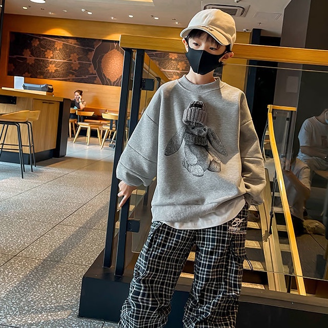 Áo Hoodie kiểu hoạt hình ngộ nghĩnh đáng yêu cho bé