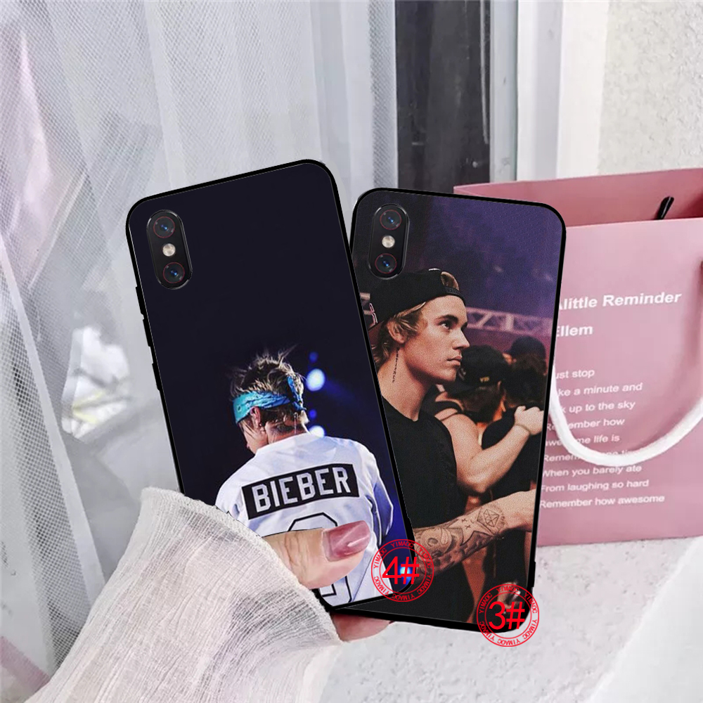 Huawei Y5 2017 Y6 Prime 2018 Y7 Y9 Prime 2019 Soft Case 44ER Justin Bieber