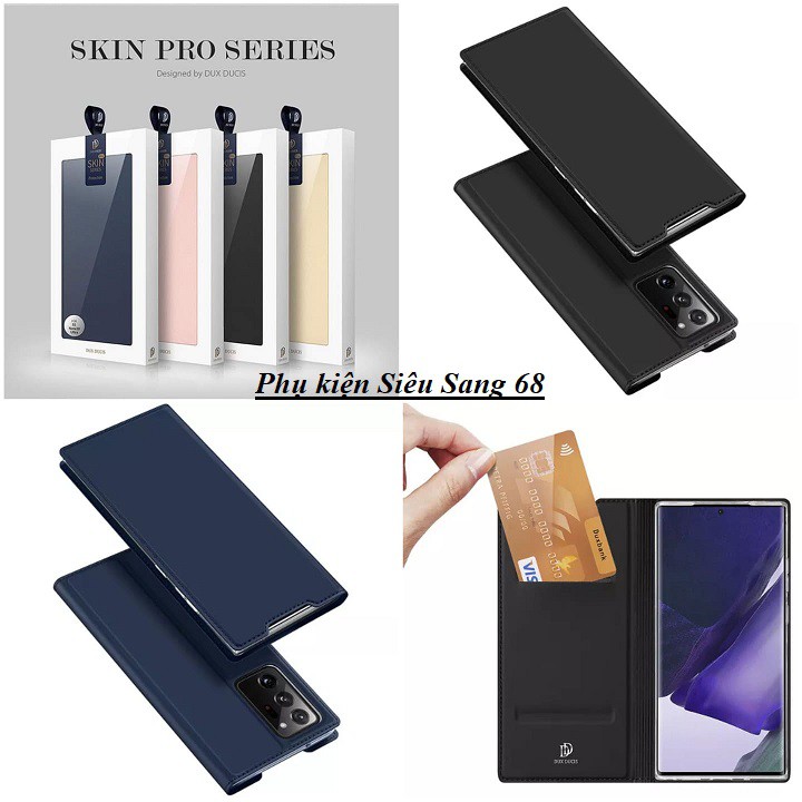 Bao da Samsung Note 20 Ultra hiệu Dux Ducis hàng chuẩn Full Box