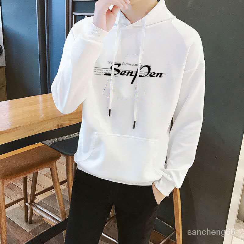 Áo hoodie vải Cotton mỏng thời trang xuân thu cho nam