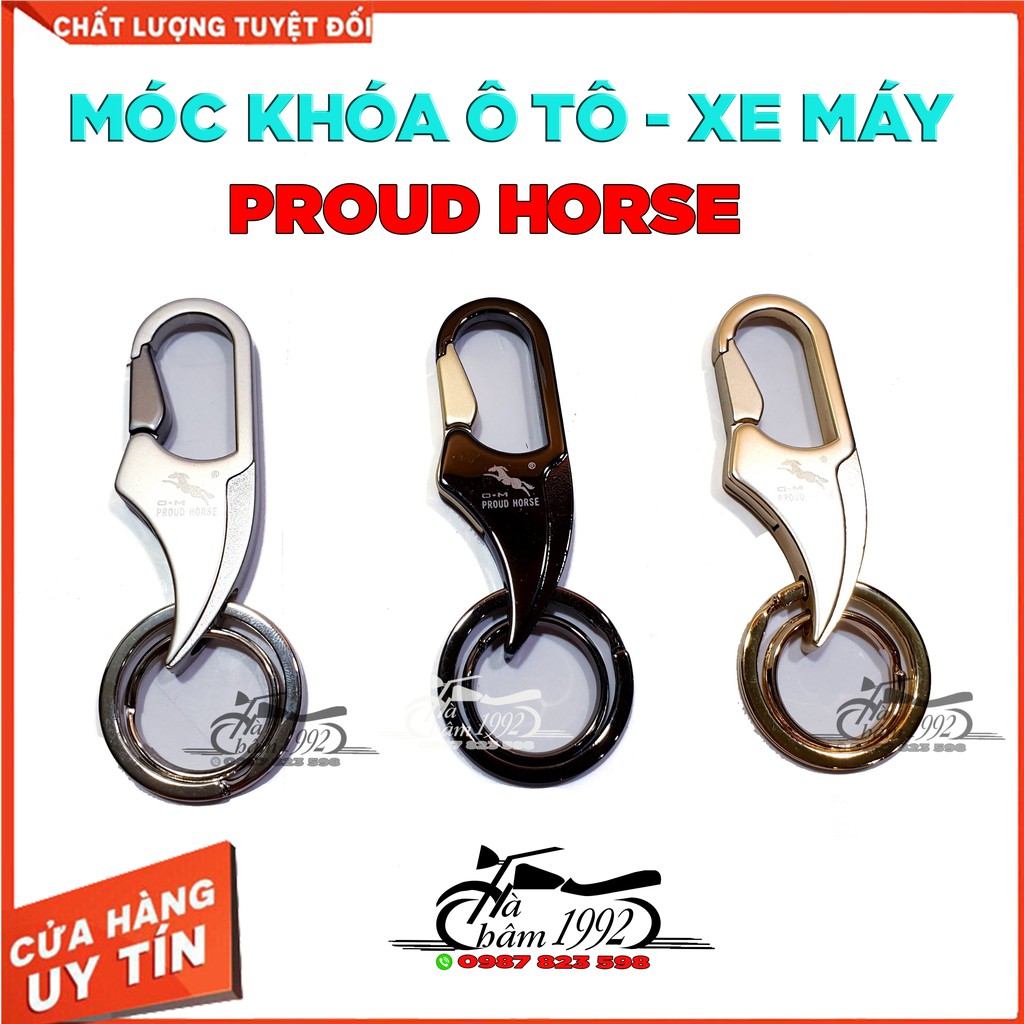🍀 🌵 Móc Chìa Khóa Xịn ( Ô tô Xe Máy V.v.v) Proud Horse 🌵 🍀
