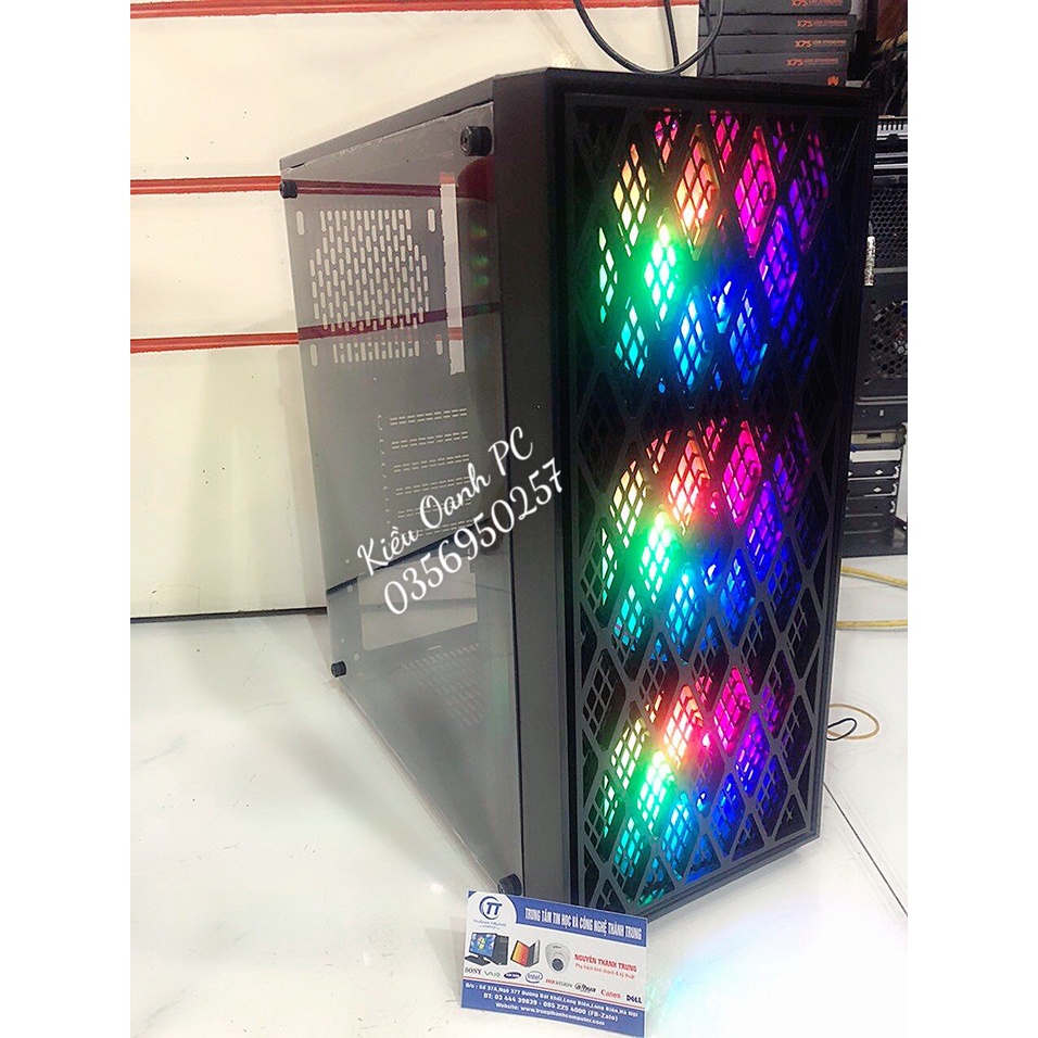 Vỏ máy tính (Vỏ Case) Gaming Start-G43 Mặt kính (Sẵn 3 Fan), hàng đẹp , giá cạnh tranh