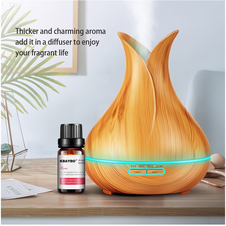 Bộ 12 Lọ Tinh Dầu Thơm Phòng Xe Hơi KBAYBO - Essential Oils - Dung tích 10ml