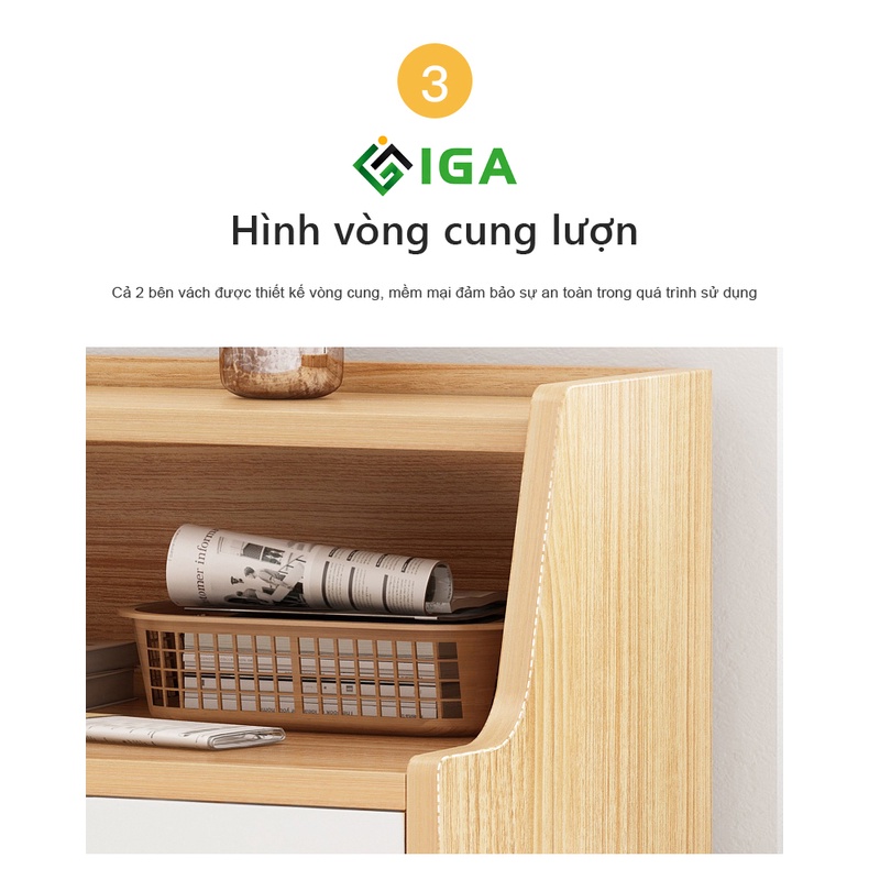 Tủ giày thông minh IGA Mutil Functional phong cách Nordic GP170