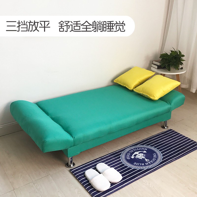 Sofa giường có thể gấp gọn, lưỡng dụng, đôi, căn hộ nhỏ đơn giản, mini đa năng, cho thuê