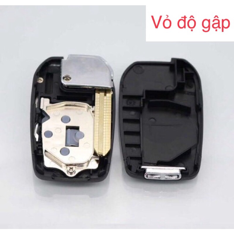 Vỏ chìa khoá độ gập TOYOTA ( 3 NÚT ) đời 2005 - 2014 xe Innova , Camry , Vios , Fortuner , Hilux , Corola