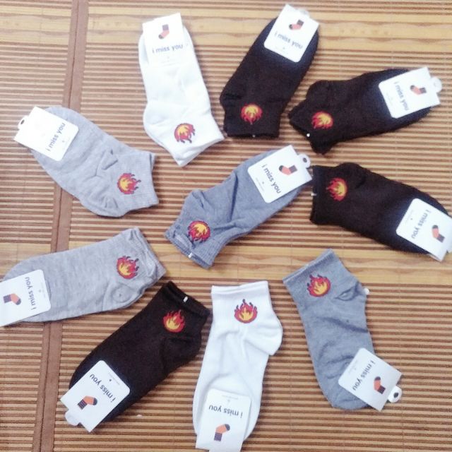 100đôi tất ngọn lửa/vớ lửa nữ ( khách tự chọn màu)