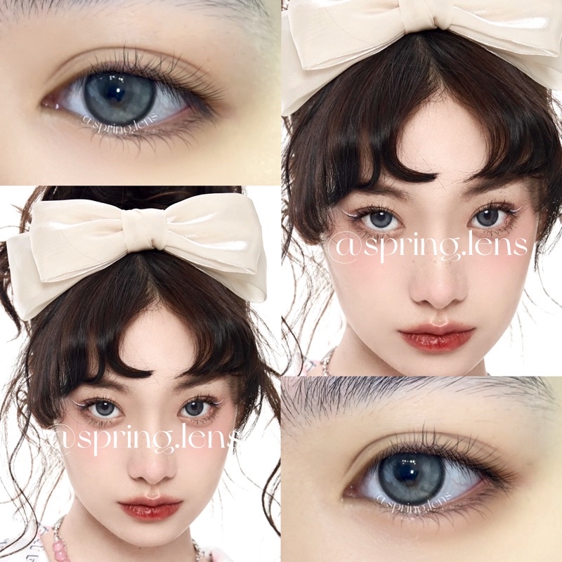 KÍNH ÁP TRÒNG HIỆU ỨNG FILTER XÁM XANH CÓ GIÃN TRÒNG @spring.lens