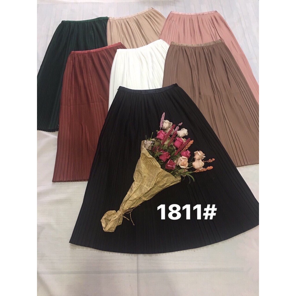 Chân Váy Dập Ly Loại Đẹp Mã 1811_Xưởng May Quang Anh