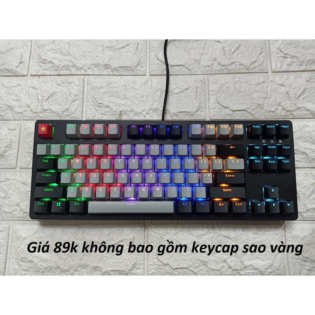 Nút, keycap bàn phím cơ Edra EK387, Edra EK387 RGB ...