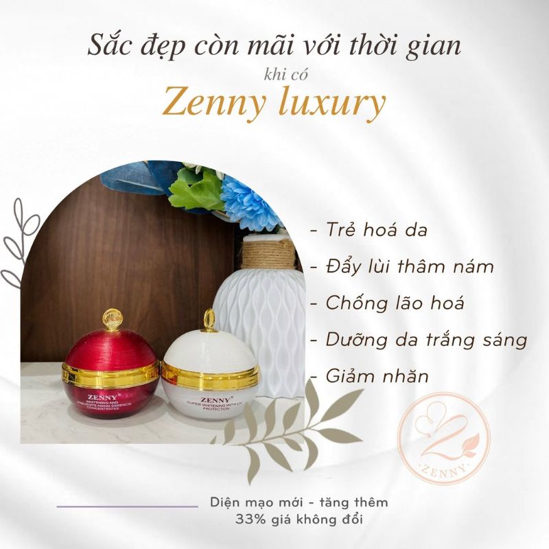 kem ngày zenny  LUXURY .cam kết kết chính hãng