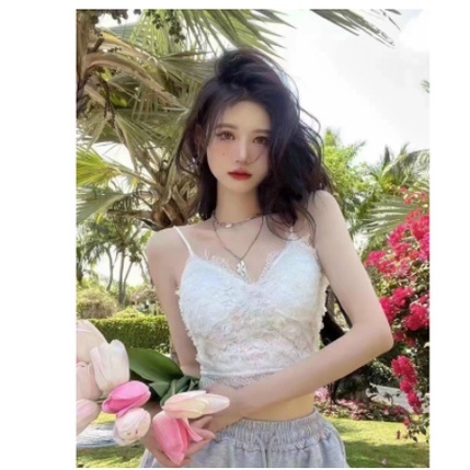 Mẫu mới nhất - Áo bra ren cao cấp hoa hồng 3d siêu xinh MS3654