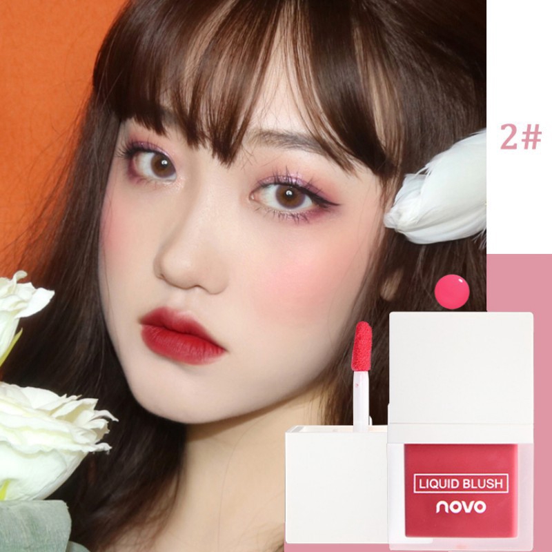 Má hồng NOVO dạng lỏng trang điểm tự nhiên lâu trôi