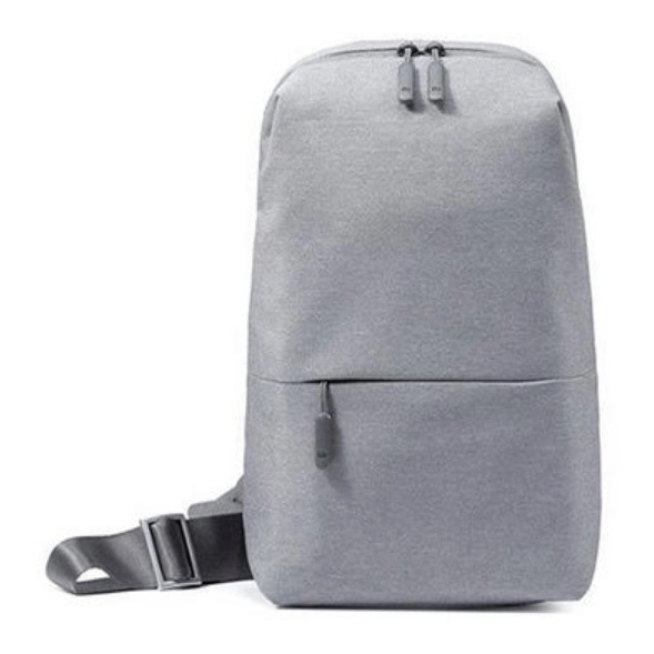 HOẢ TỐC | Balo Xiaomi Mi City Sling Bag Light Grey | Túi đeo chéo XIAOMI GO FUN | MIHOANGGIA
