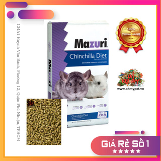 Thức ăn cho Chinchilla Mazuri (5M01) 500g [CHÍNH HÃNG] cung cấp chất xơ, men vi sinh sống hỗ trợ tiêu hoá