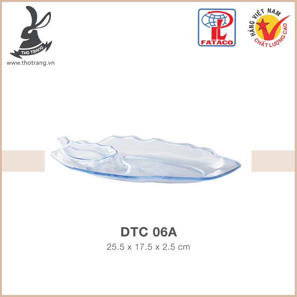 Dĩa Trái Cây DTC-6A Nhựa Trong Acrylic Cao Cấp Fataco Việt Nam