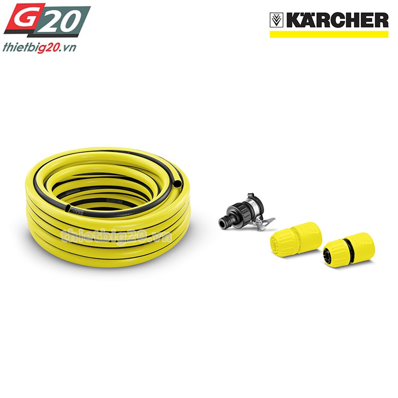 Ống dây cấp nước 10 mét Karcher, đi kèm bộ khớp nối nhanh tiện dụng