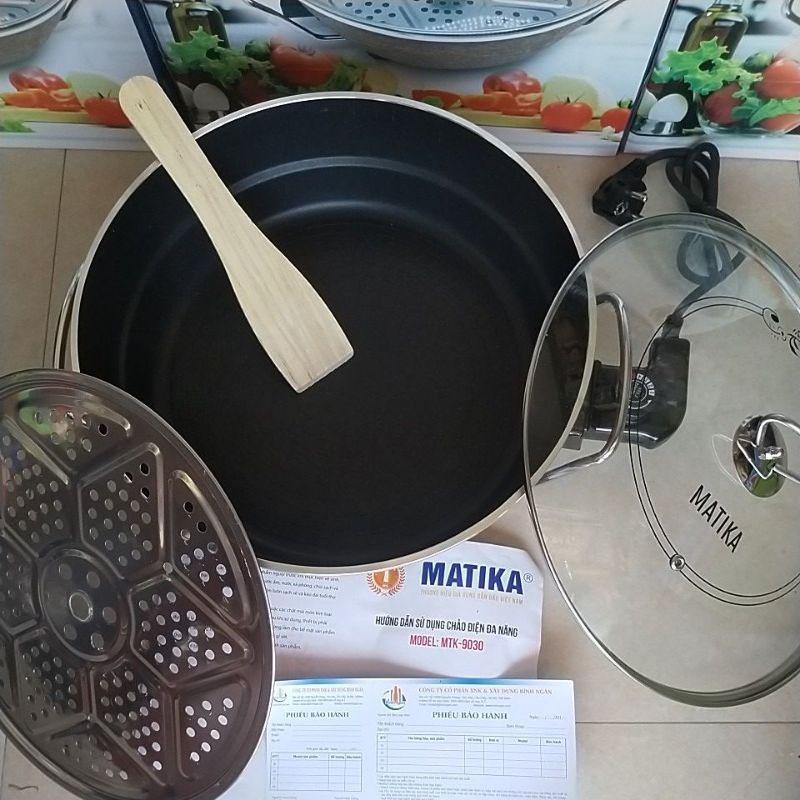 Chảo Điện Đa Năng MaTiKa ( Fujika) MTK-9030 5.0 lít