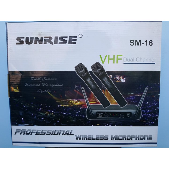 Micro không dây karaoke Sunrise SM-16