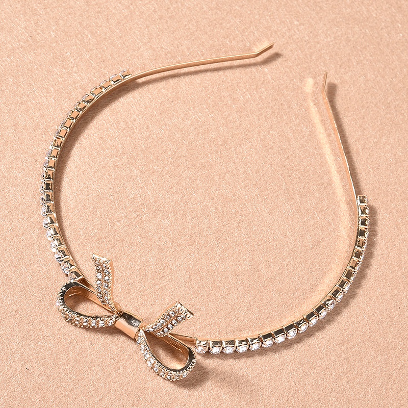 Băng Đô Nơ Đính Đá Thời Trang