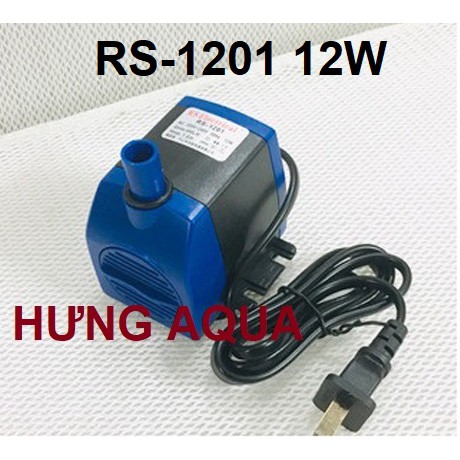 Máy bơm nước hồ cá RS-1201 RS 1202, RS 1203, hàng cao cấp nhỏ gọn, tiết kiệm điện, chạy êm