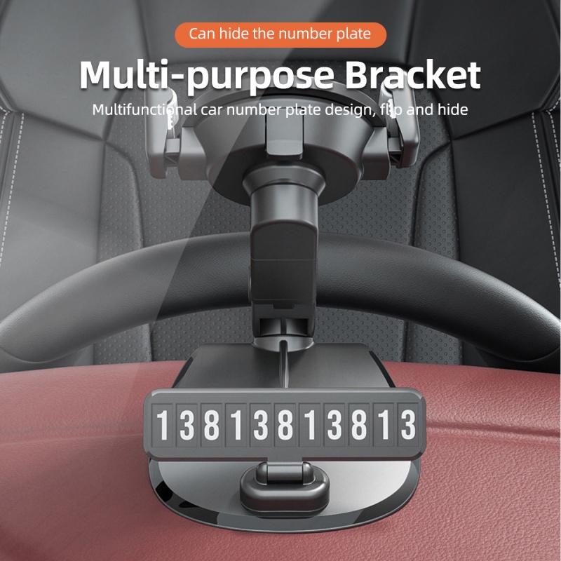 Giá đỡ điện thoại HDOORLINK có thể gắn thiết bị định vị/ GPS xoay 1200 độ 6 kiểu tùy chọn cho xe hơi | BigBuy360 - bigbuy360.vn