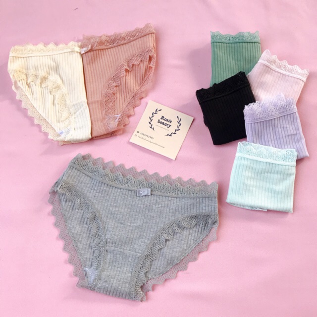[CÓ SIZE XL Quần lót nữ, quần cotton tăm nâng mông kháng khuẩn QC/10 | BigBuy360 - bigbuy360.vn