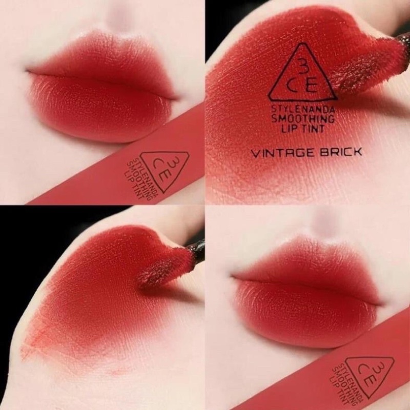 [Auth,đủ bill] Son Kem Lì Siêu Mịn 3ce Smoothing Lip Tint Màu VINTAGE BRICK Đỏ Gạch | BigBuy360 - bigbuy360.vn