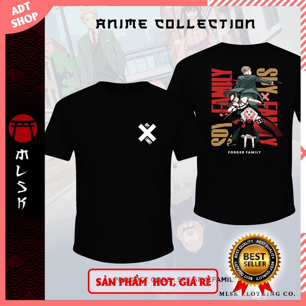 Áo Phông SPY X FAMILY ANYA FORGER LOID FORGER YOR FORGER  anime manga mẫu mới cực châ