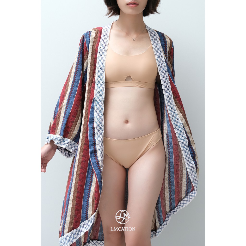 Áo Khoác Kimono Nữ LMcation Naomi - Màu Thổ Cẩm