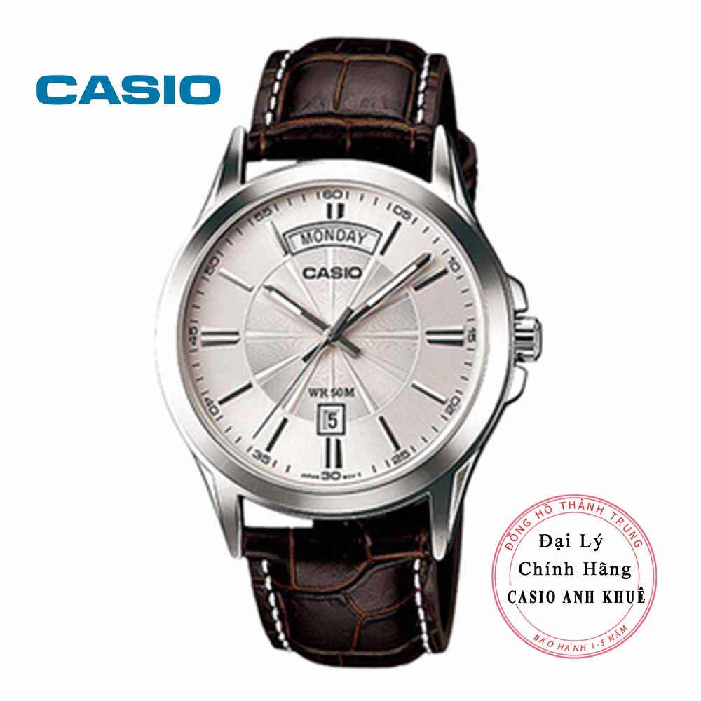 Đồng hồ nam Casio MTP-1381L-7AVDF dây da