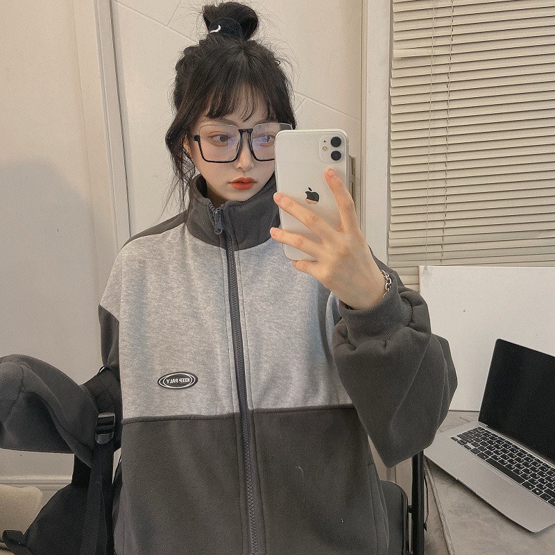 Áo Khoác Nỉ form rộng - Áo Khoác nỉ nam nữ - Áo khoác nỉ mẫu mới 2021 Thương Hiệu TuNa Clothes _ Mã N01 | BigBuy360 - bigbuy360.vn