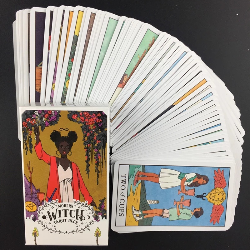 The Modern Witch Tarot Deck Guidebook Card Table Card Game Magical Fate Divination Card