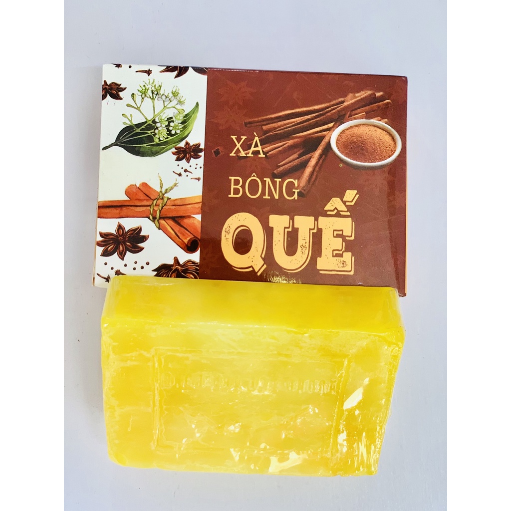 Xà Bông Quế Xà Phòng Tắm Bạc Hà - Chanh Sả 100% natural Vệ sinh Ngăn ngừa vi khuẩn bảo vệ suốt 24h Hương Thơm tự nhiên