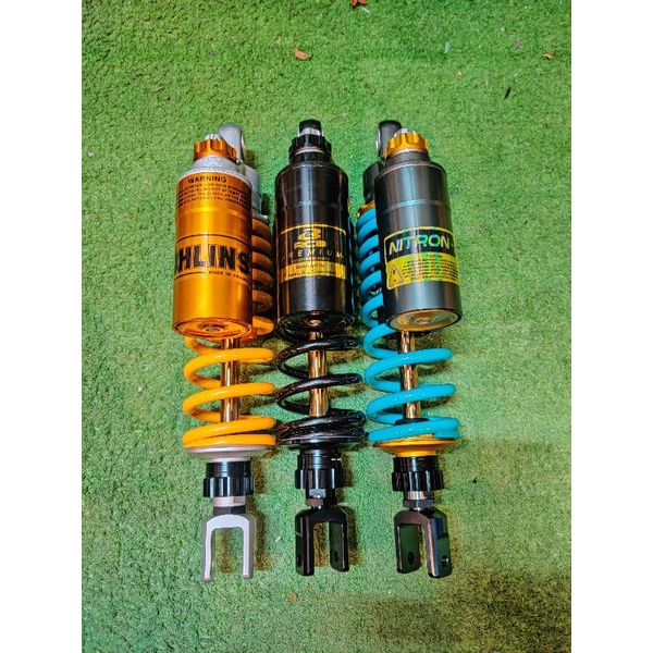 (HOT HOT!!! Mẫu mới 2022)Phuộc OHLINS/NITRON bình dầu gắn VARIO MIO ULTIMO SH MODE JANUS LEAD VISION MỚI GRANDE