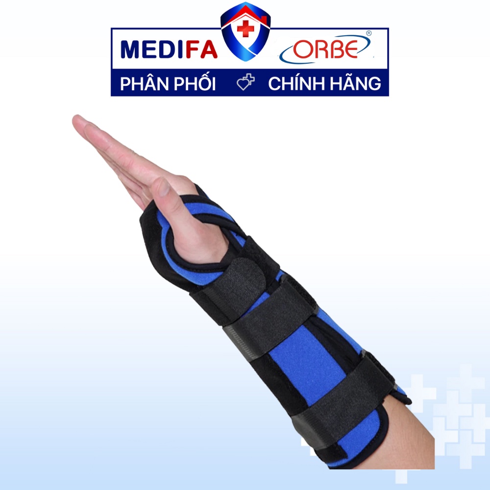 Nẹp cẳng tay Orbe H4 hỗ trợ cố định gãy xương, bong gân ở cẳng tay, cổ tay hoặc bàn tay