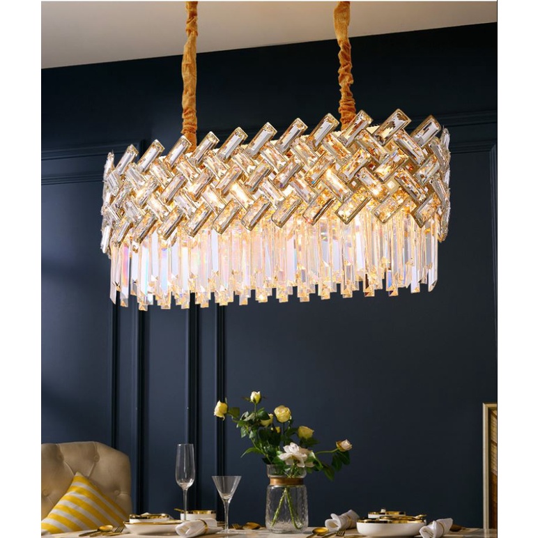 Đèn thả DAVID pha lê kiểu dáng độc đáo, hiện đại trang trí nhà cửa, quán cafe