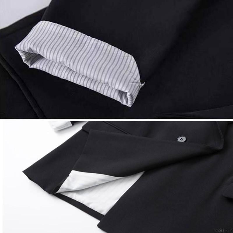 Áo blazer phong cách Hàn Quốc cổ chữ V sành điệu trẻ trung cho nữ