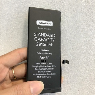 Pin ip,ĐT táo 6plus 6splus Quaker dung lượng chuẩn như bin zin theo máy,Pin 6p 6sp siêu trâu - KLH