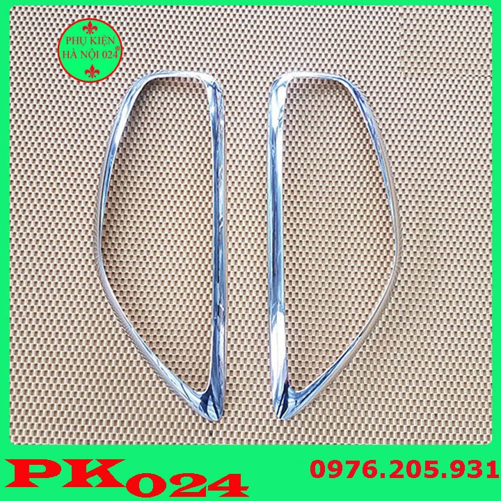 [Kia Morning 2012-2020] Ốp Viền Đèn Pha, Hậu Mạ Crom Cho Xe - Kia Morning 2012-2020