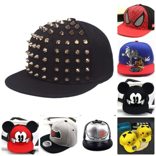 Mũ Trẻ em hiphop siêu nhân 3-8 tuổi cao cấp