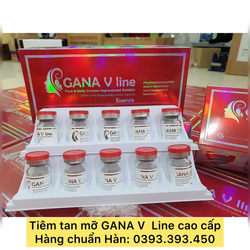 Tiêm tan mỡ GANA V Line cao cấp