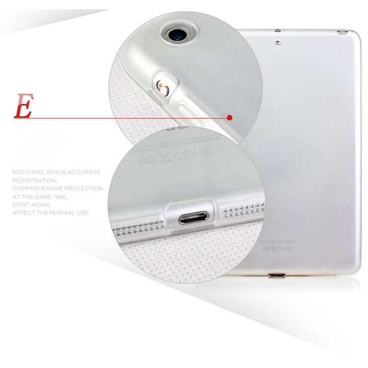 Ốp Silicon Ipad Air 2 Trong suốt | BigBuy360 - bigbuy360.vn