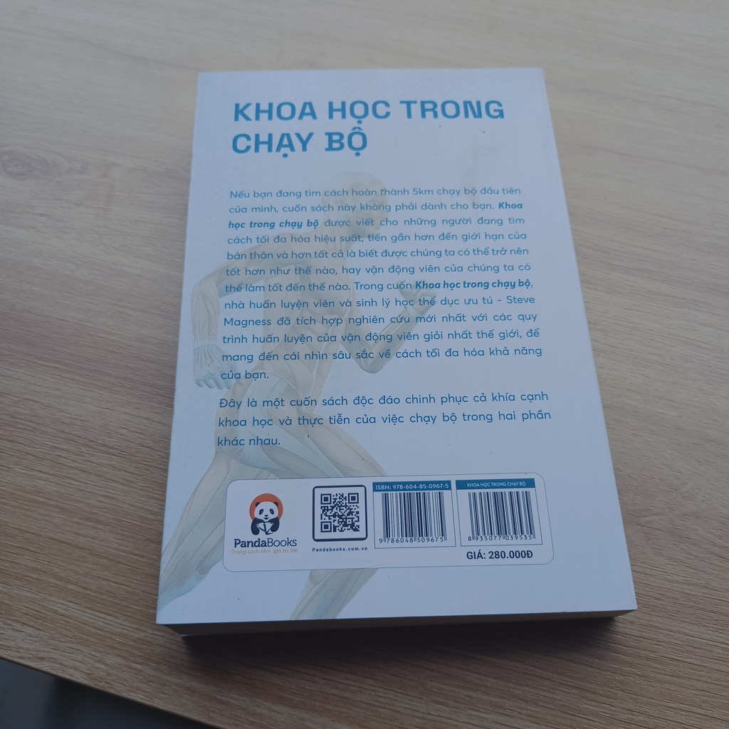 Sách - Khoa học trong chạy bộ - Steve Magness