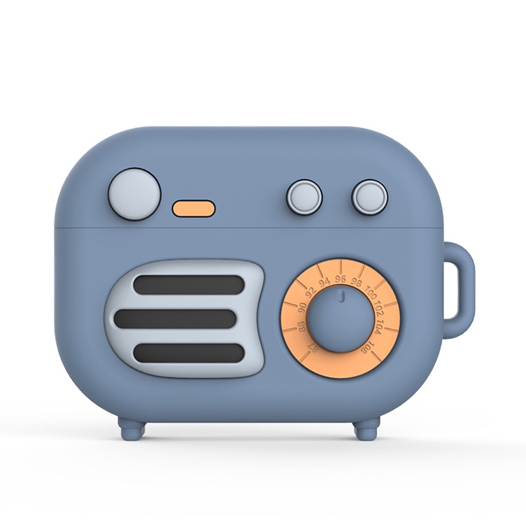 Bao Case Cho Airpods Pro Kai Hình Radio Retro