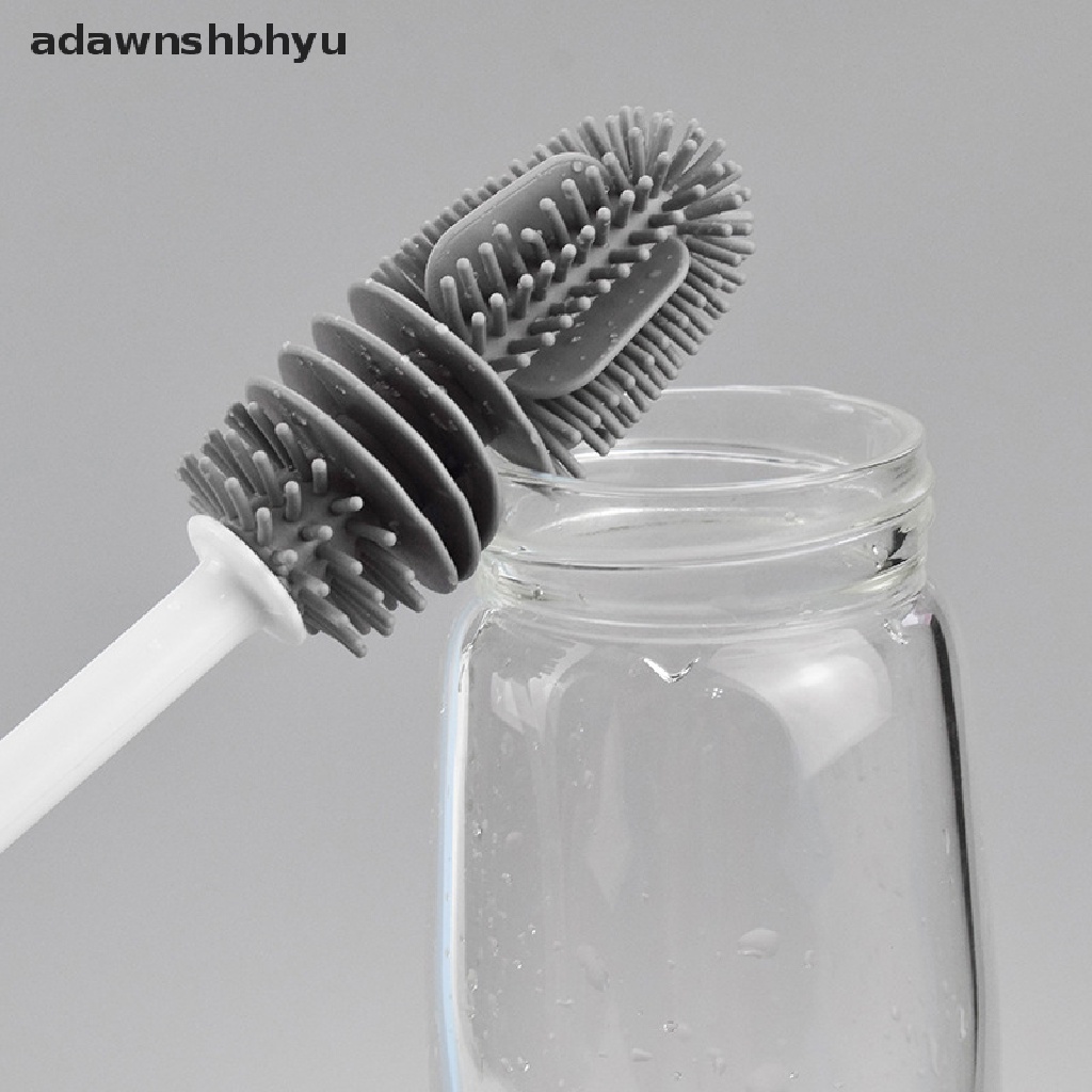 Cọ Rửa Ly Bằng Silicon Cán Dài Tiện Lợi