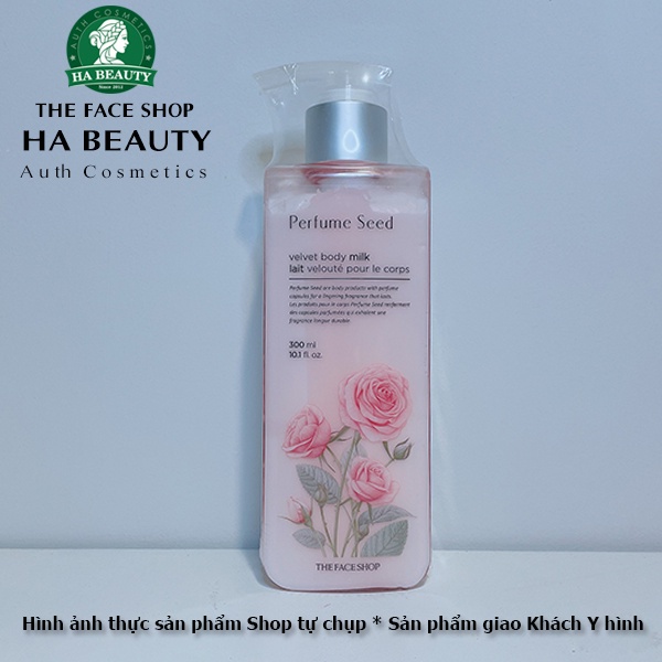 (Auth_Korea)Sữa dưỡng thể Trắng mềm mịn da Hương Nước Hoa VELVET Perfume Seed Body Milk