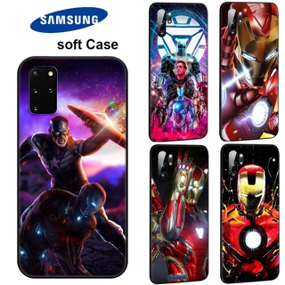 Ốp điện thoại mềm hình Marvel SH135 cho Samsung Galaxy Note 20 Ultra 10 9 8 Plus Lite Note10+ Note20ultra