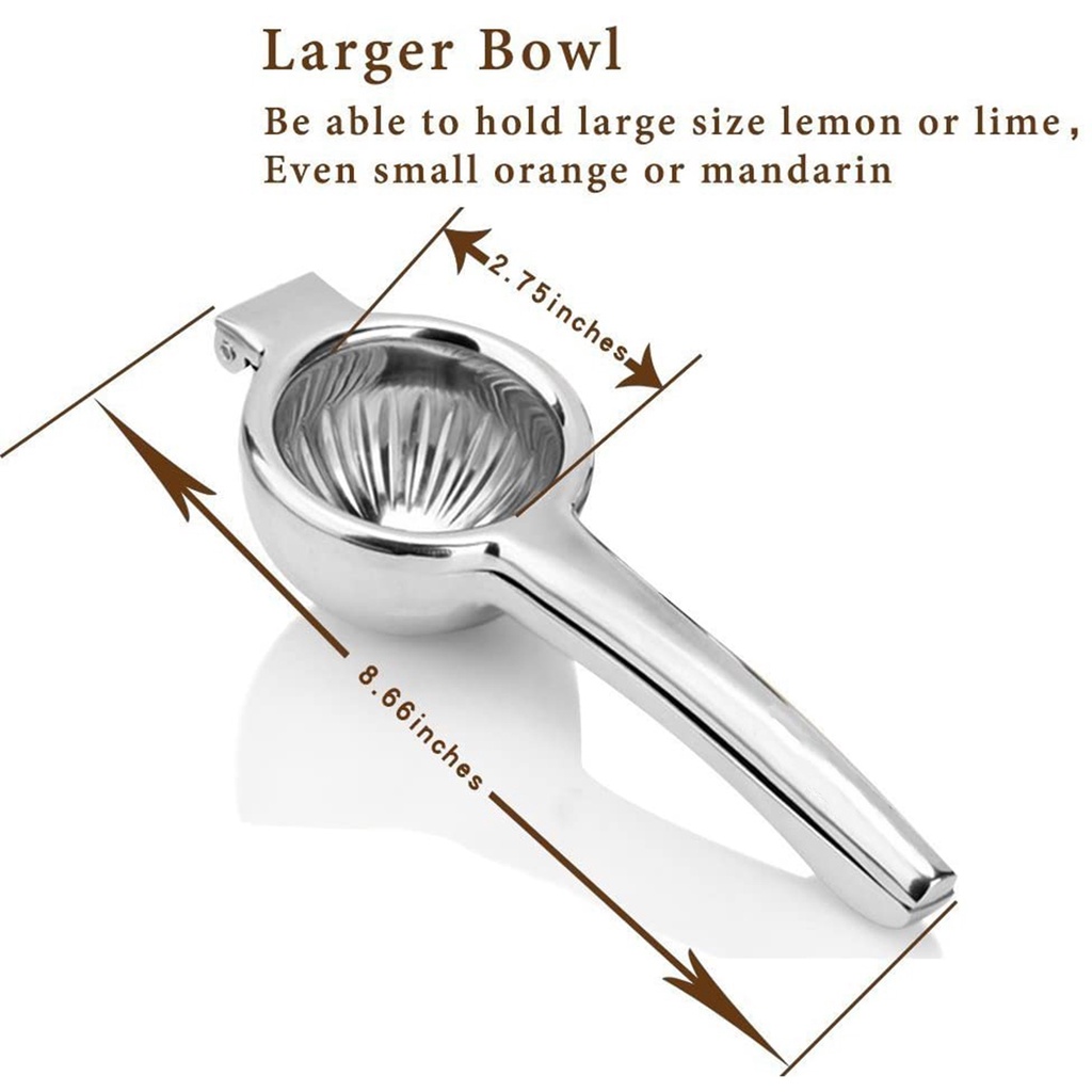 Dụng cụ ép nước chanh cầm tay bằng thép không gỉ