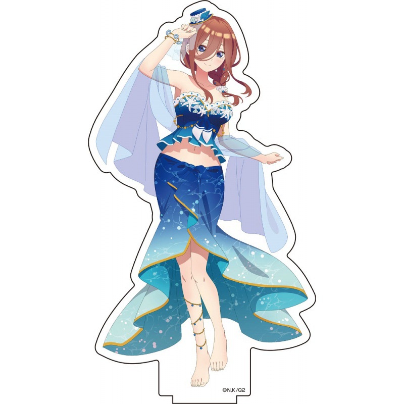 (SUMMER) Mô hình Gotoubun no Hanayome Nhà có 5 nàng dâu standee mica acrylic anime chibi